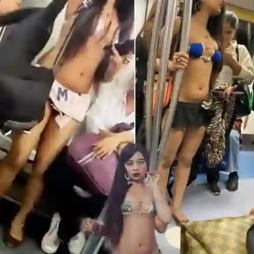 Delhi Metro Bikini Girl