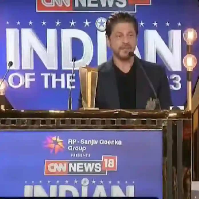 Shah Rukh Khan Receives 'Indian of the Year' Award