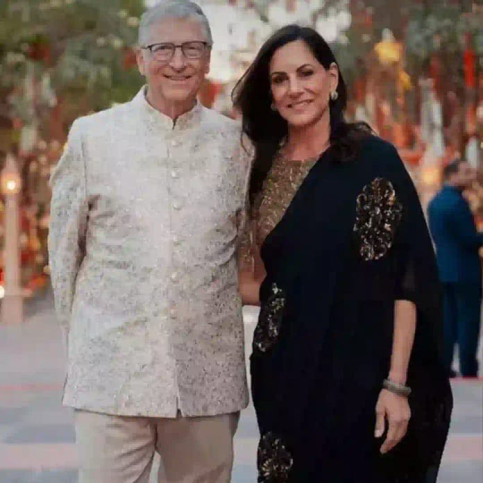 Bill Gates At Anant Ambani Wedding